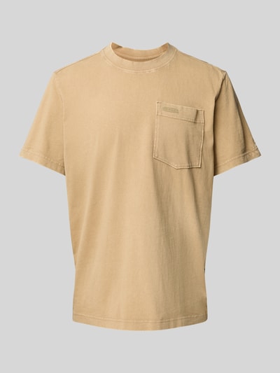 G-Star Raw T-Shirt mit Brusttasche Beige 2