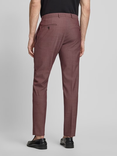 Strellson Slim Fit Anzughose mit Woll-Viskose-Anteil Modell 'KYND4' Dunkelrot 5