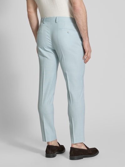 Strellson Slim Fit Anzughose mit Bügelfalten Modell 'Kynd' Lind 5
