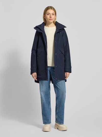 Didriksons Parka mit abnehmbarer Kapuze Modell 'INDRA' Marine 1