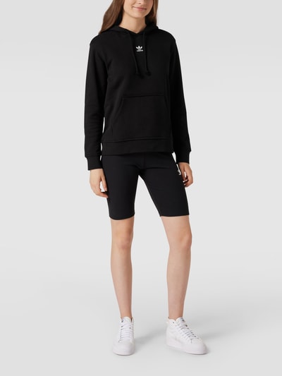 adidas Originals Hoodie mit Label-Stitching Black 1