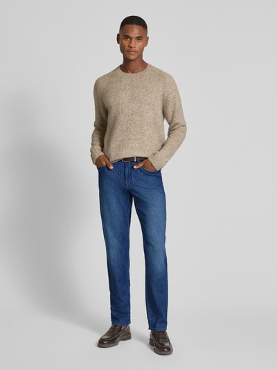 Brax Regular Fit Jeans mit Kaschmir-Anteil Modell 'Cadiz' Blau 1