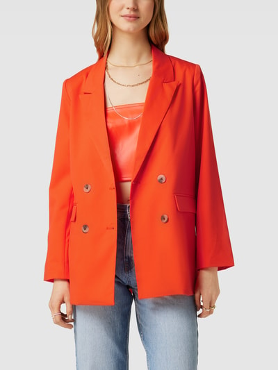 Pieces Blazer mit Reverskragen Rot 4