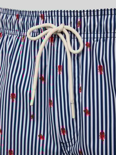 Jack & Jones Regular Fit Badeshorts mit Label-Patch Modell 'STMAUI' Dunkelblau 2