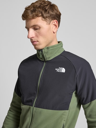 The North Face Sweatjack met ritssluiting Olijfgroen - 3