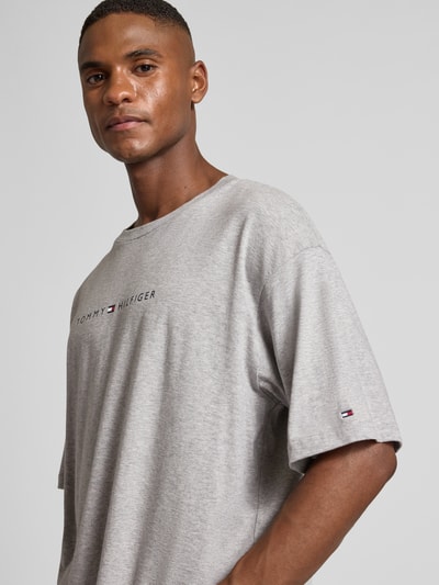 Tommy Hilfiger Relaxed Fit T-Shirt aus reiner Baumwolle Hellgrau 3