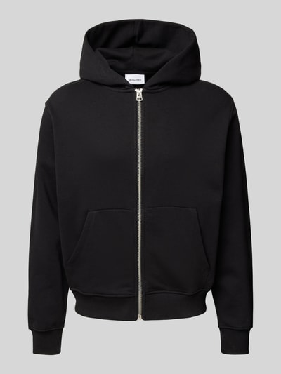 Jack & Jones Sweatjacke mit Viskose-Anteil und Label-Detail Modell 'URBAN' Black 2