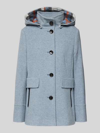 Gil Bret Kurtka ze stójką i kieszeniami z patką Jasnoniebieski melanż 2