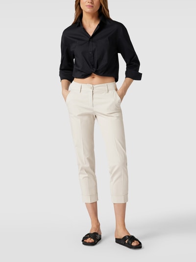 Raffaello Rossi Cropped Slim Fit Chino mit Stretch-Anteil Modell 'Dora' Kitt 1