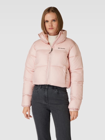 COLUMBIA Cropped Steppjacke mit Stehkragen Modell 'PUFFECT CROPPED JACKET' Rosa 4