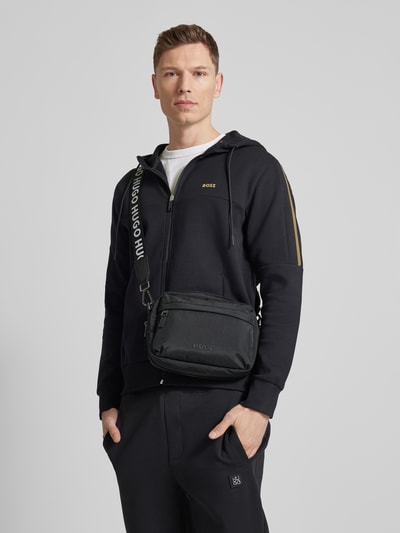 HUGO Umhängetasche mit Logo-Print Modell 'Luka' Black 1