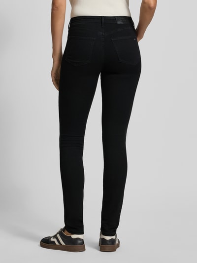 Tommy Hilfiger Skinny Fit Jeans aus Baumwoll-Mix Modell 'COMO' Black 5