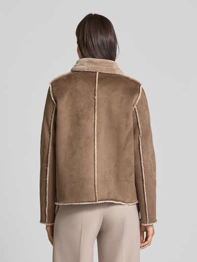 Fuchs Schmitt Jacke mit Umlegekragen Taupe 5