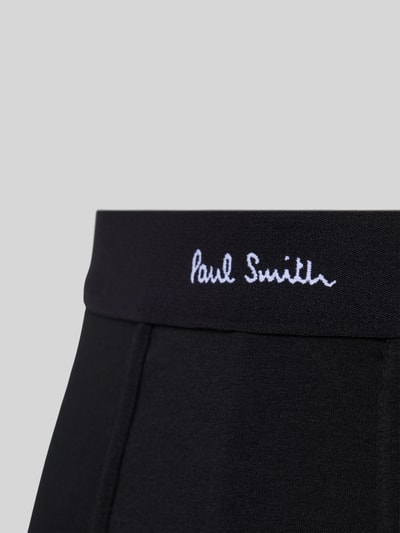 PAUL SMITH Trunks mit elastischem Logo-Bund im 3er-Pack Black 2