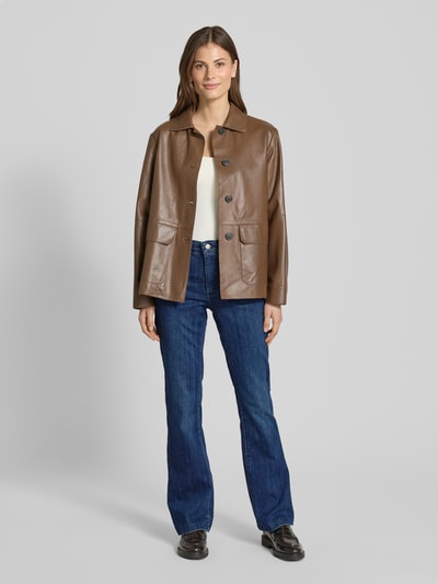 MAC Bootcut  Jeans mit Label-Detail Modell 'DREAM' Blau 1