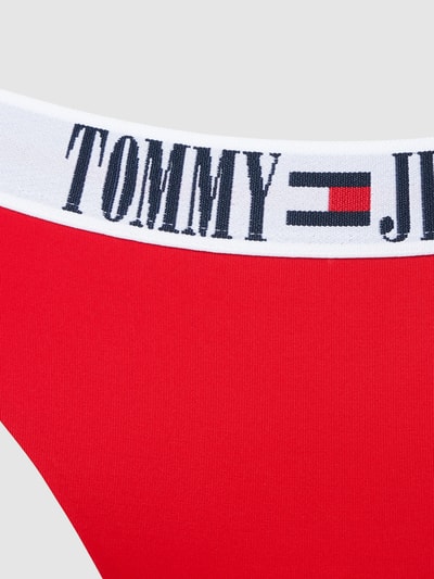 Tommy Jeans Bikini-Slip mit elastischem Logo-Bund Rot 2