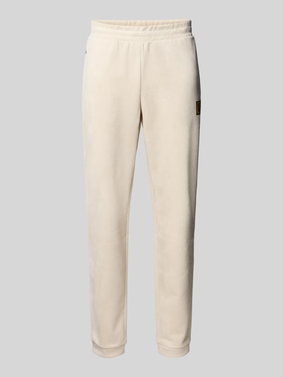 EA7 Emporio Armani Sweatpants mit Label-Detail Sand 2