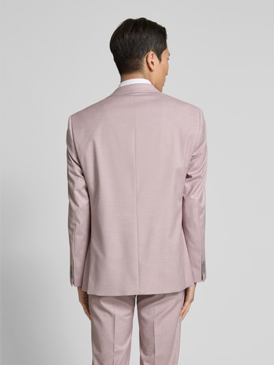 HECHTER PARIS Regular Fit 2-Knopf-Sakko mit Pattentaschen Modell 'X-Tension' Dunkelrot 5