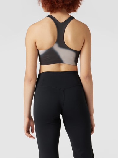 NIKE TRAINING Bustier met labelprint Donkergrijs - 5