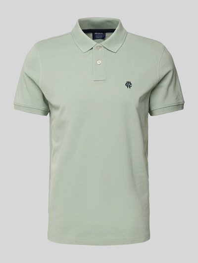 MCNEAL Regular Fit Poloshirt mit Knopfleiste und Label-Stitching Lind 2