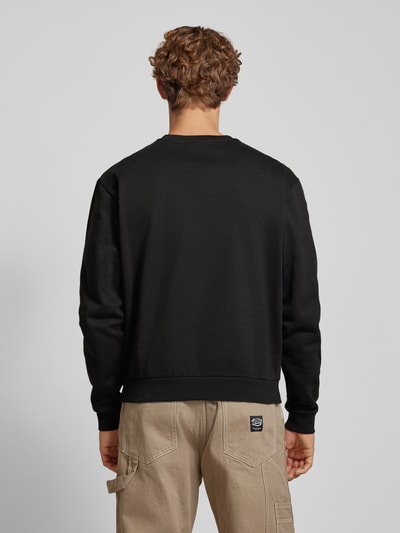 REVIEW Sweatshirt mit Rundhalsausschnitt Black 5