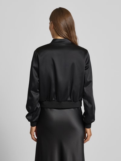 s.Oliver BLACK LABEL Regular Fit Blouson aus Satin Black 5