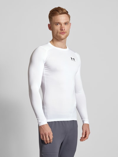 Under Armour Shirt met lange mouwen en labelprint Wit - 4