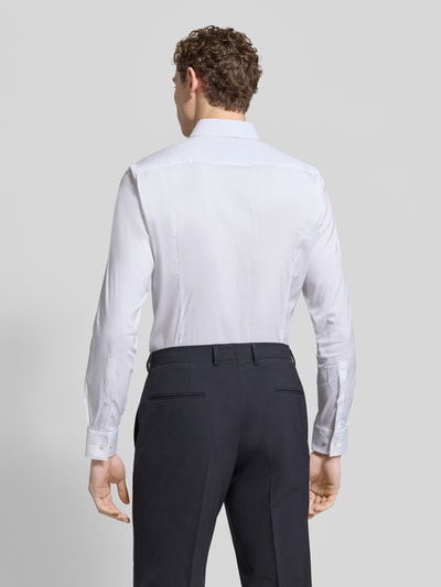HUGO Business-Hemd mit Kentkragen Modell 'KENNO' Weiss 5