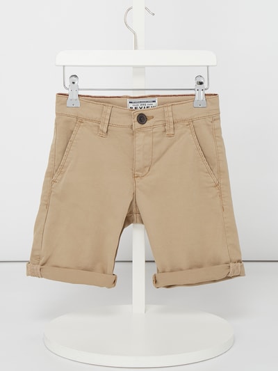 Review for Kids Chinoshorts mit Zierleisten Beige 1