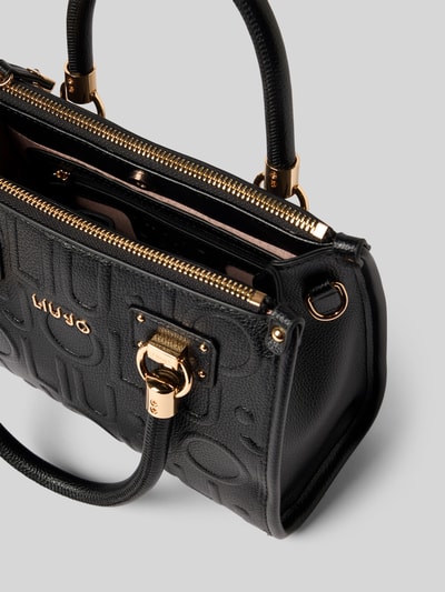 Liu Jo White Torebka z materiału skóropodobnego Czarny 5