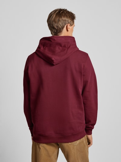 Tommy Jeans Hoodie met labelstitching Bordeaux - 5