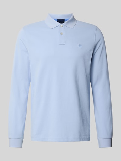 MCNEAL Regular Fit Poloshirt mit Label-Stitching Hellblau 2