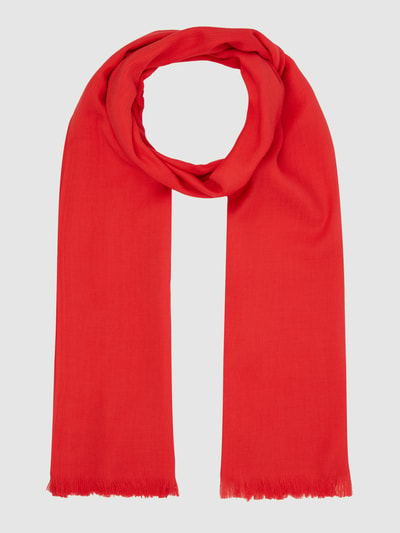 Fraas Sjaal met viscosegehalte Rood - 1