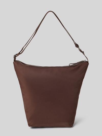 Marc O'Polo Hobo Bag mit verstellbarem Tragehenkel Dunkelbraun 4