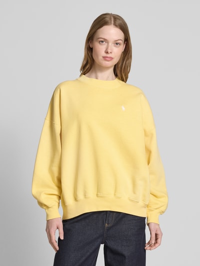 Polo Ralph Lauren Oversized sweatshirt met labelstitching Geel - 4