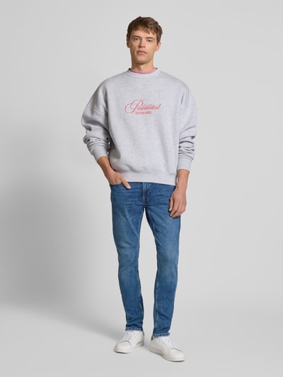 ONLY & SONS Slim Fit Jeans im 5-Pocket-Design Modell 'WARP' Hellblau 1