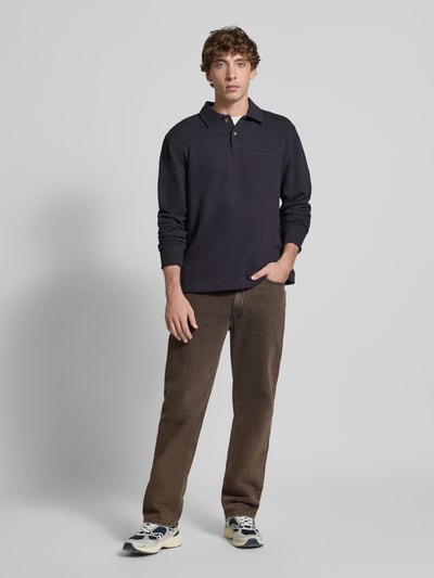 Marc O'Polo Denim Regular fit sweatshirt van puur katoen Marineblauw - 1