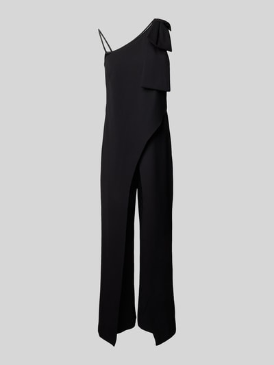 Adrianna Papell Jumpsuit met one shoulder-band Zwart - 1