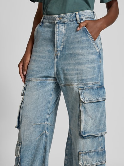 Diesel Wide Fit Jeans mit Lyocell-Anteil Hellblau 3