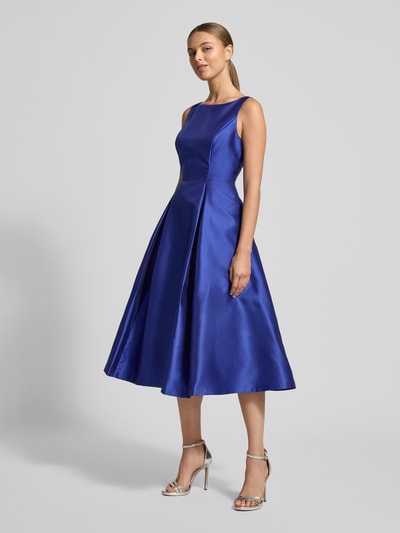 Adrianna Papell Cocktailkleid mit U-Boot-Ausschnitt Royal 1