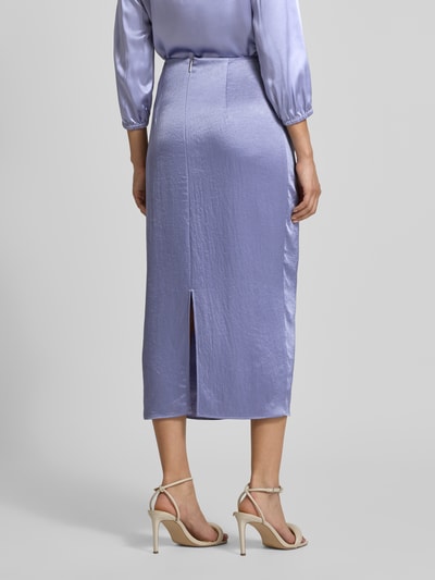 Marc Cain Spódnica midi z marszczeniami Lawendowy 5