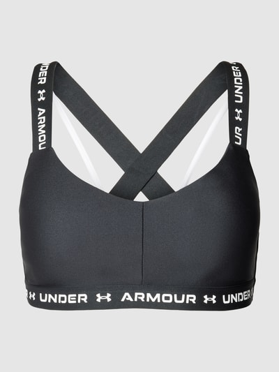 Under Armour Bralette met labeldetails Zwart - 1