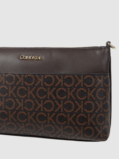 CK Calvin Klein Crossbody Bag mit Logo-Muster  Dunkelbraun 2