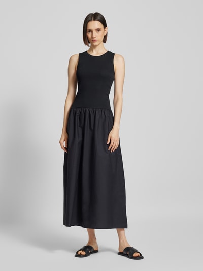 Mango Maxikleid im Stufen-Look Modell 'VALVI' Black 4