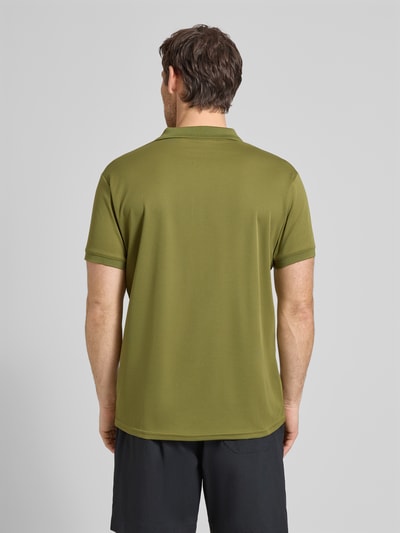 Icepeak Regular Fit Poloshirt mit Logo-Print Modell 'BELLMONT' Oliv 5