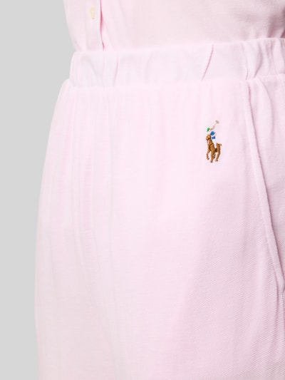 Polo Ralph Lauren Pyjama met logostitchings, model 'OXFORD Madison' Roze - 2