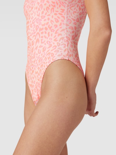 Billabong Badeanzug mit Animal-Print Modell 'LEI LOW ONE PIECE' Orange 3