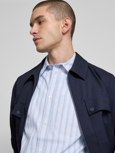 Wood Wood Regular vrijetijdsoverhemd met kentkraag Blauw - 3