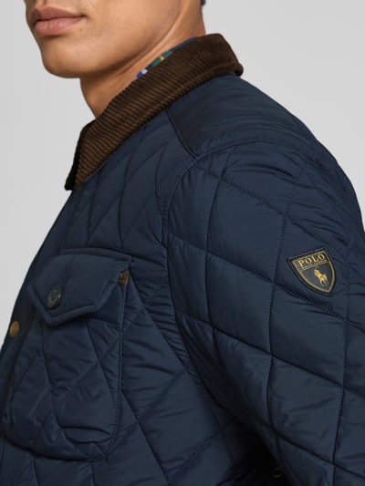 Polo Ralph Lauren Kurtka pikowana z wykładanym kołnierzem model ‘BEATON’ Granatowy 3