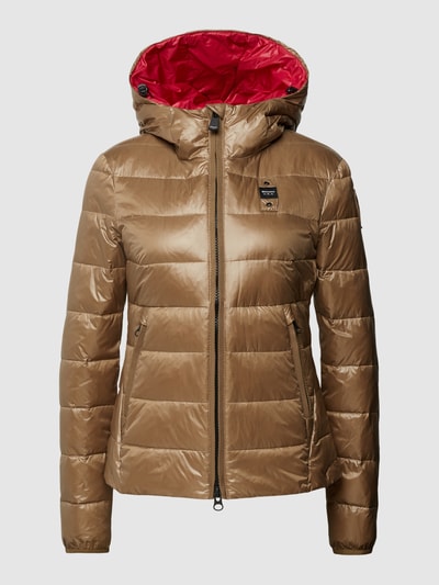 Blauer Usa Steppjacke mit Zweiwege-Reißverschluss Camel 2